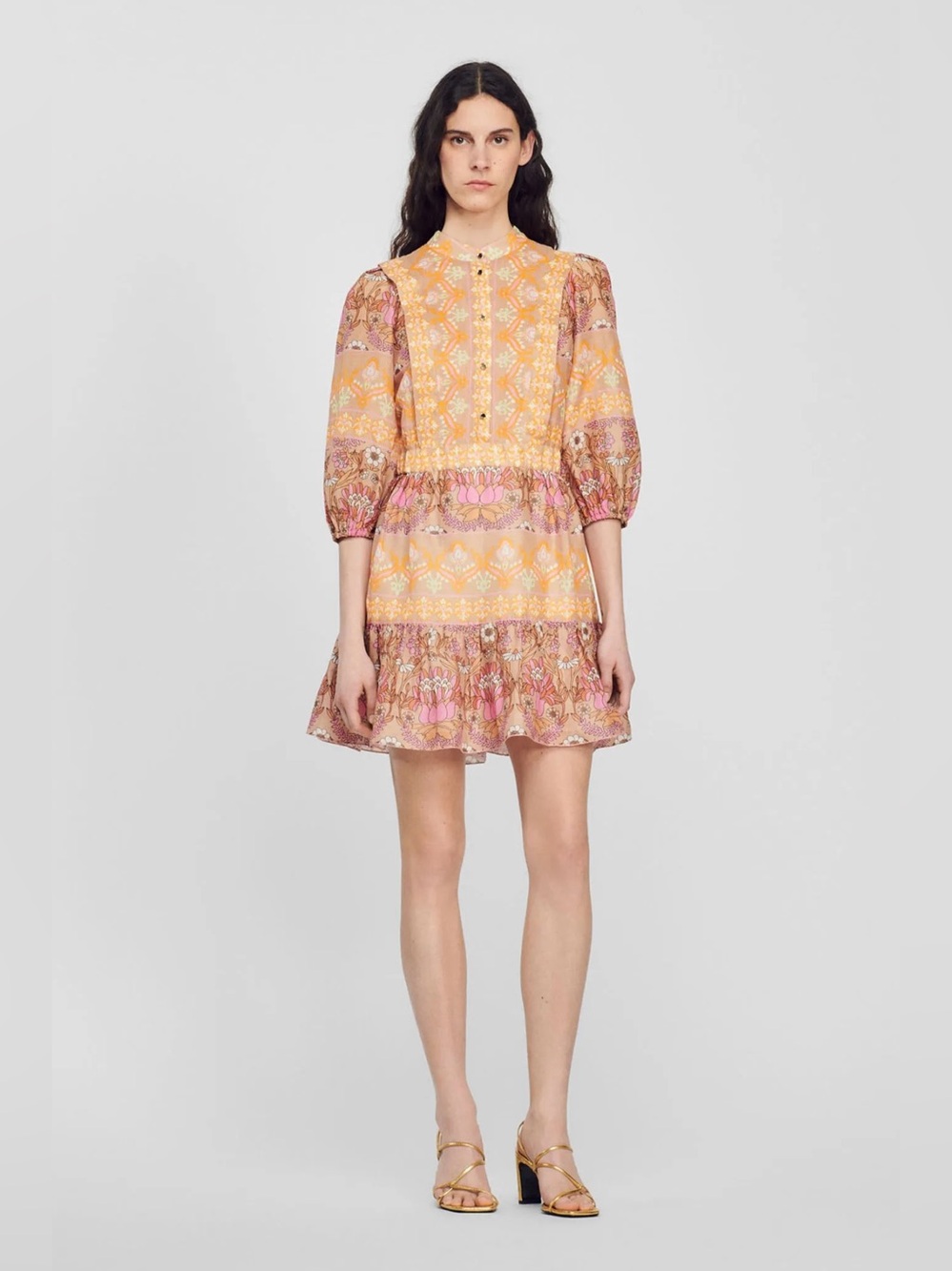 Sandro
Linen Floral Ruffled Dress $565🔥 - Picture 2 of 8